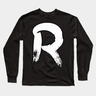 Letter R Long Sleeve T-Shirt